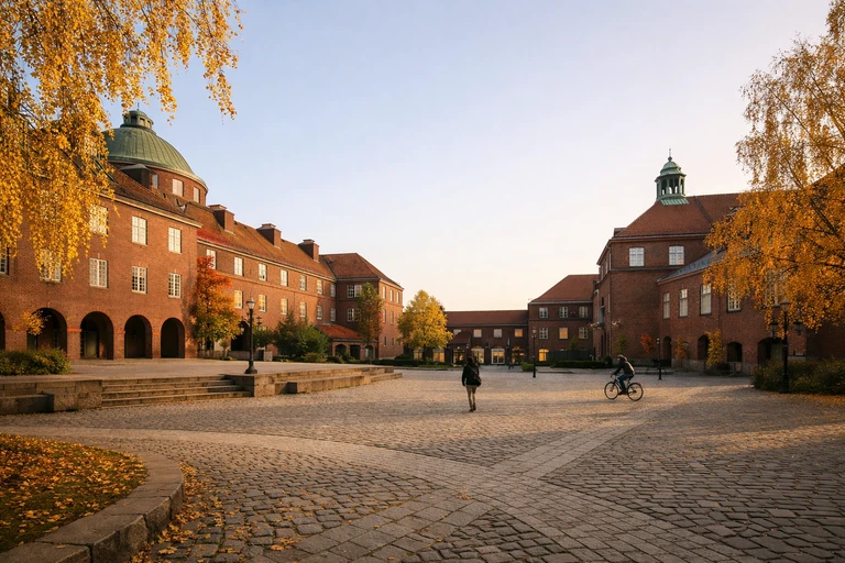 Nordic university campus building